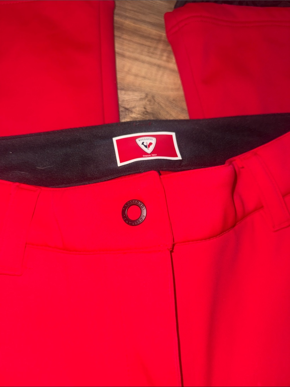 Womens Rossignol REd Ski Pants in Size M - Picture 5 of 6